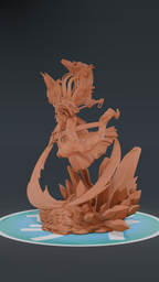 Hoshimi Miyabi - Zenless Zone Zero ZZZ | Custom Statue 3D printed figure