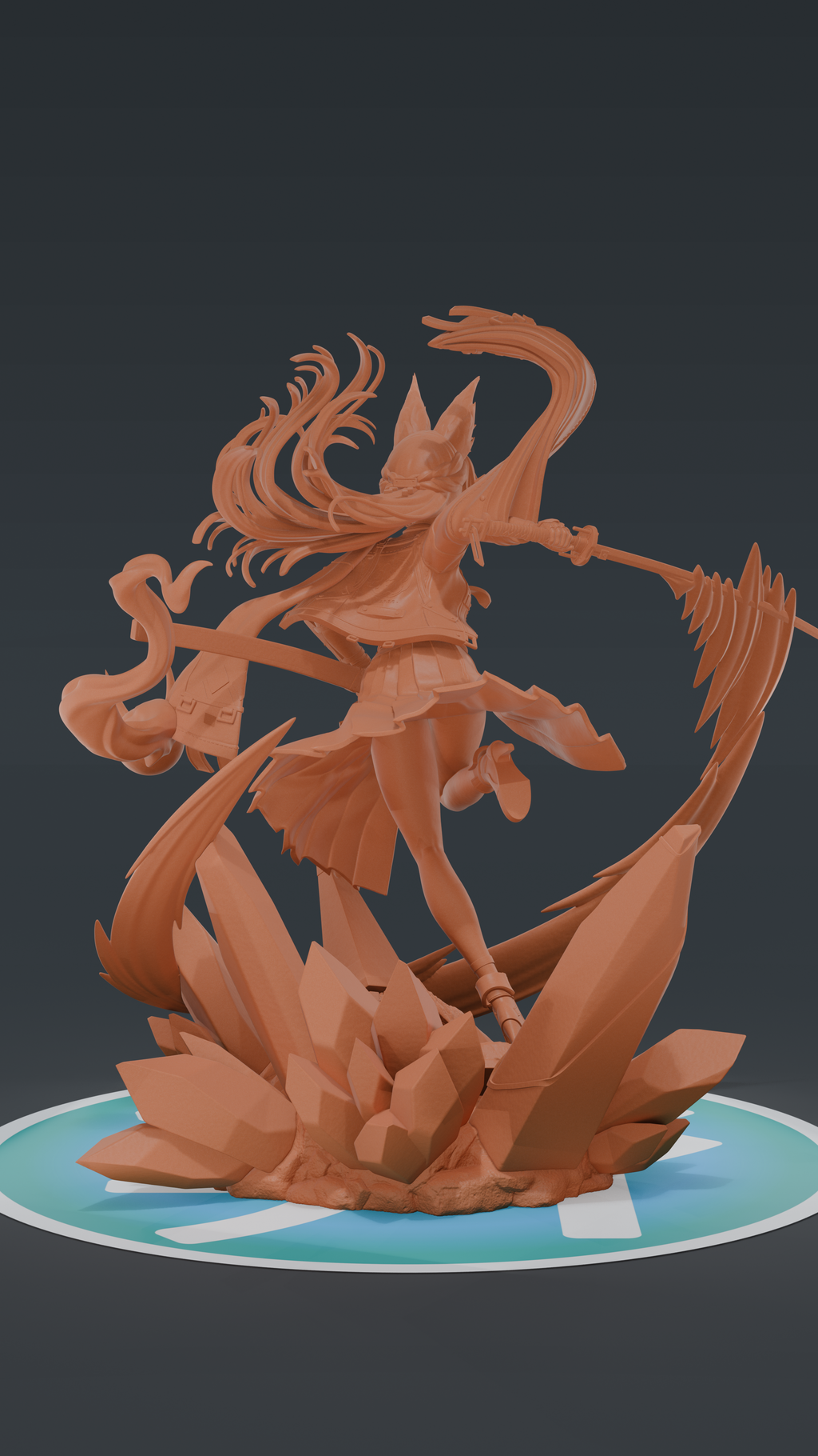 Hoshimi Miyabi - Zenless Zone Zero ZZZ | Custom Statue 3D printed figure