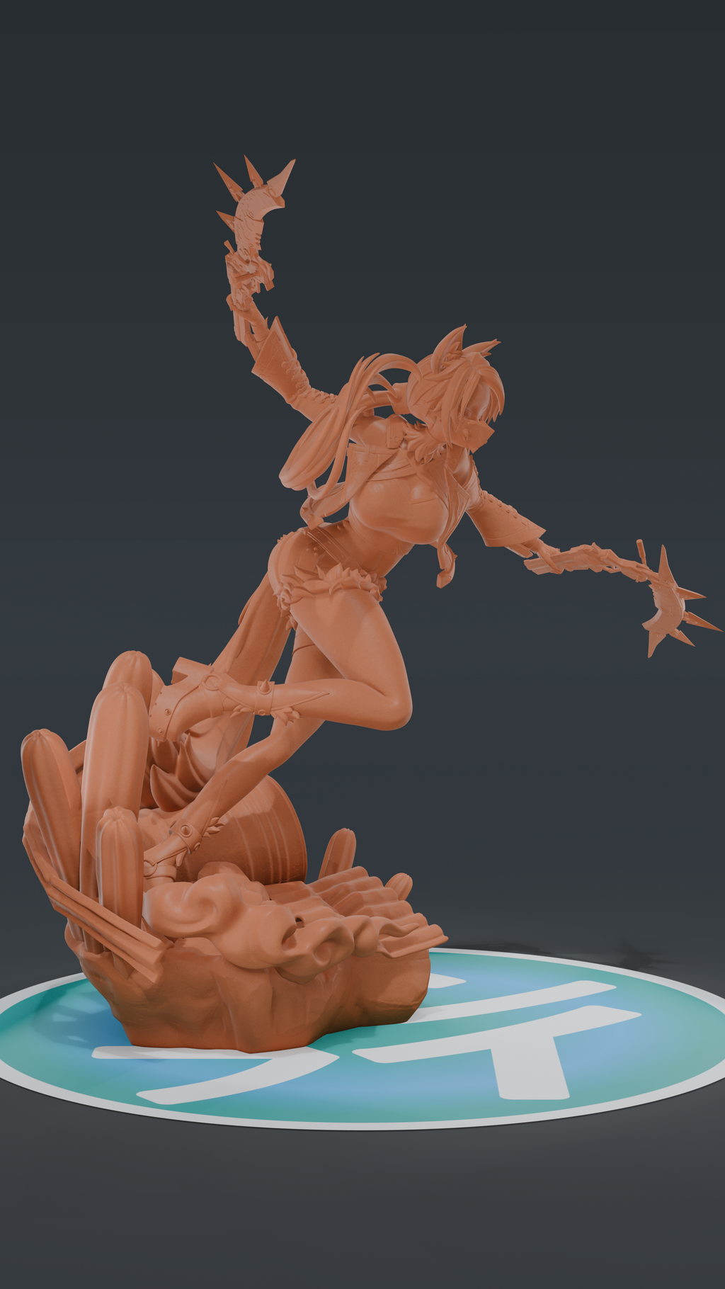 Pulchra - Zenless Zone Zero ZZZ | Custom Statue 3D printed figure