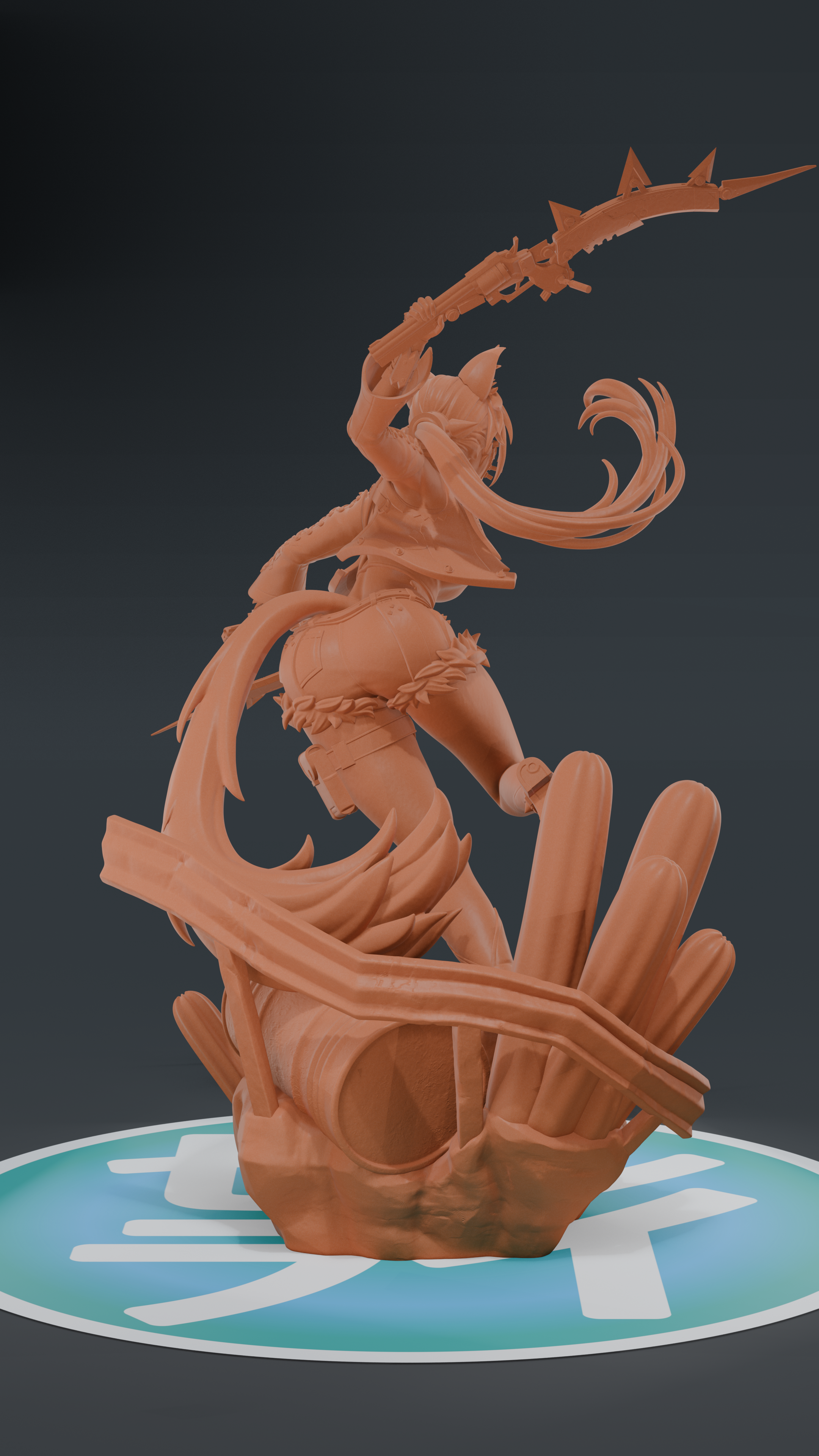 Pulchra - Zenless Zone Zero ZZZ | Custom Statue 3D printed figure