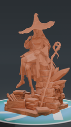 Recluse - Elden Ring Nightreign | Custom Statue 3D printed figure