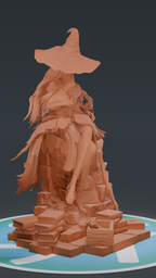 Recluse - Elden Ring Nightreign | Custom Statue 3D printed figure