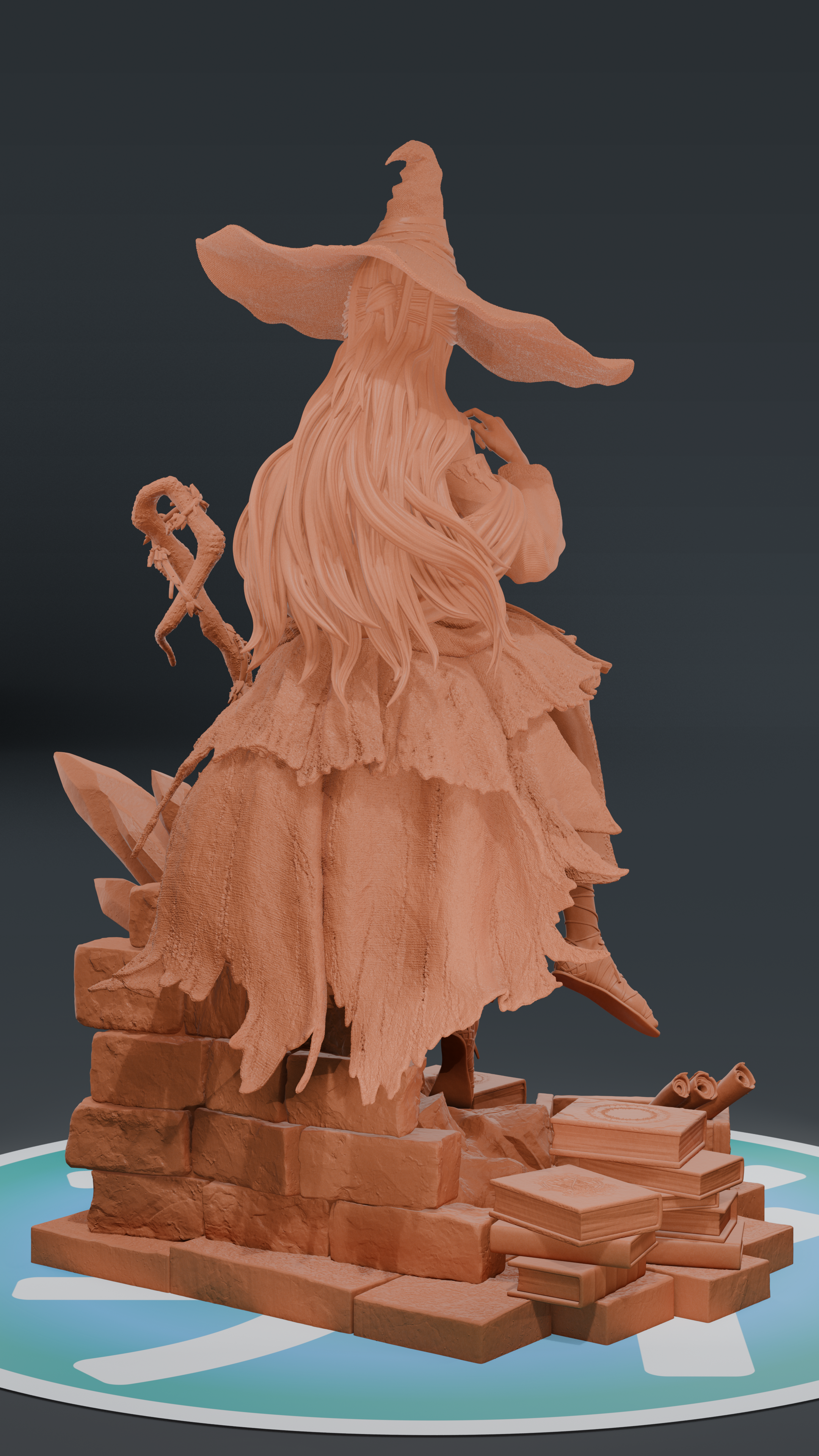 Recluse - Elden Ring Nightreign | Custom Statue 3D printed figure