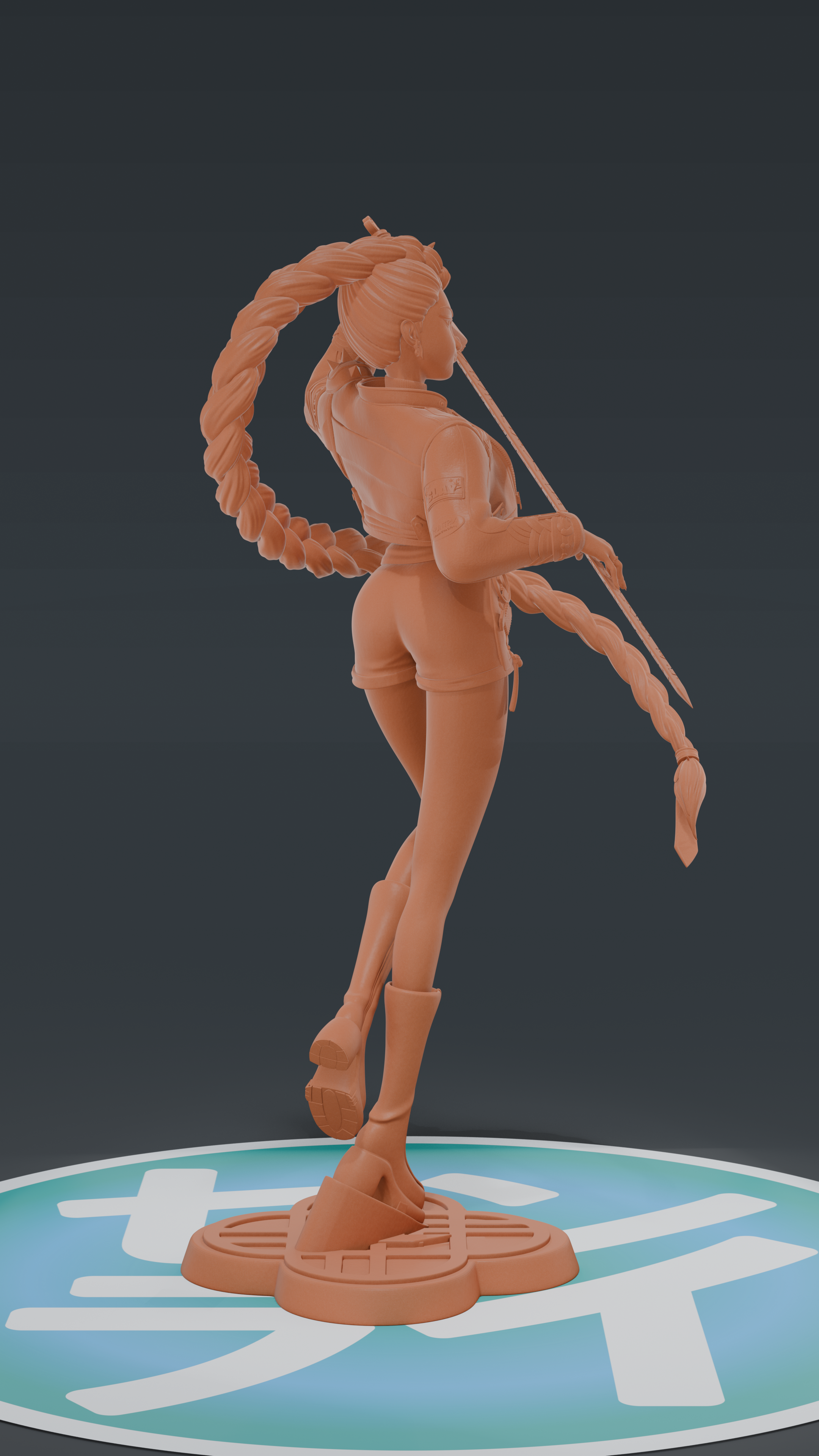 Rumi - KPOP Demon Hunters | Custom Statue 3D printed figure