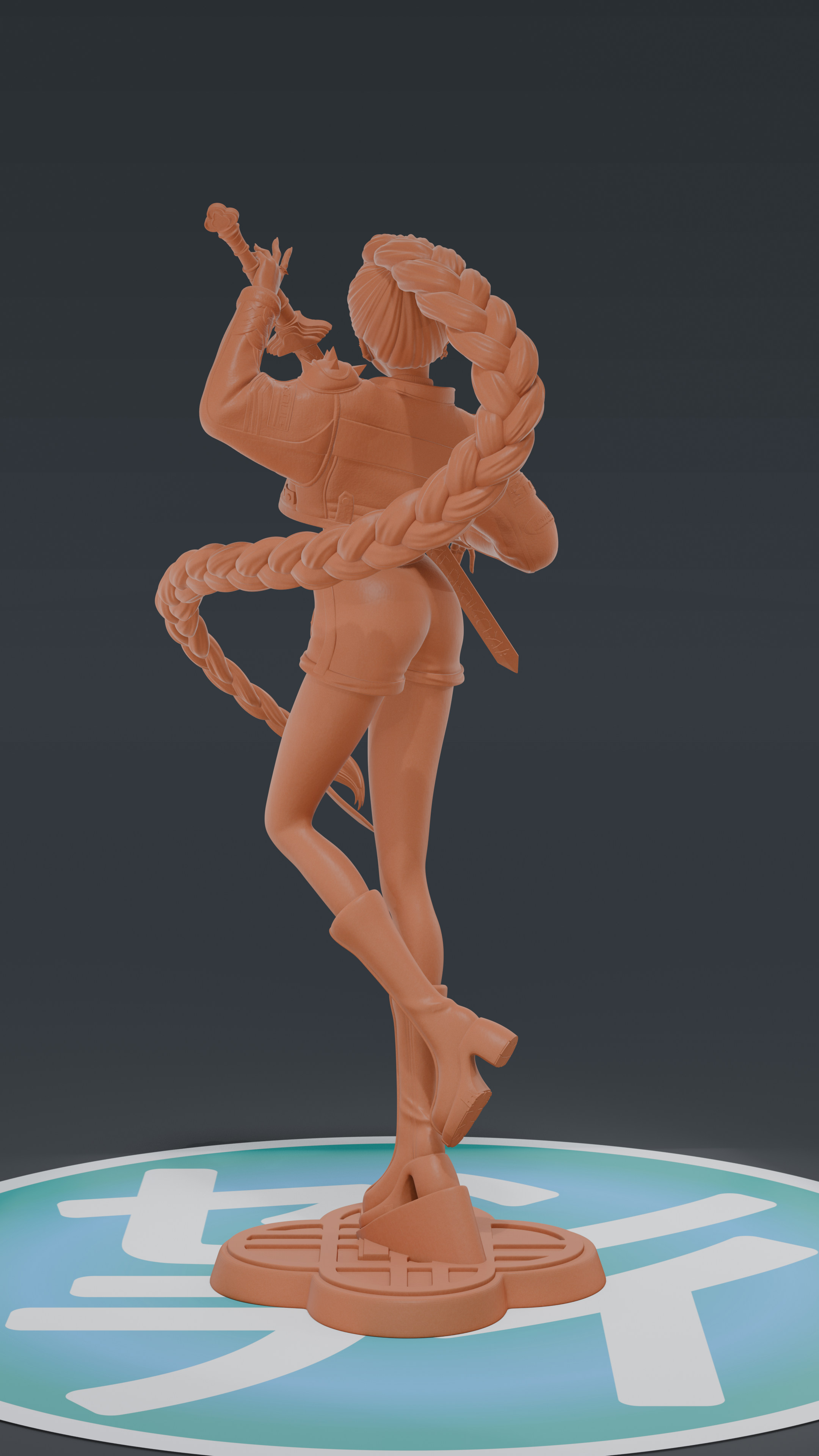 Rumi - KPOP Demon Hunters | Custom Statue 3D printed figure