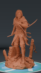 Verso - Expedition 33 | Custom Statue 3D printed figure
