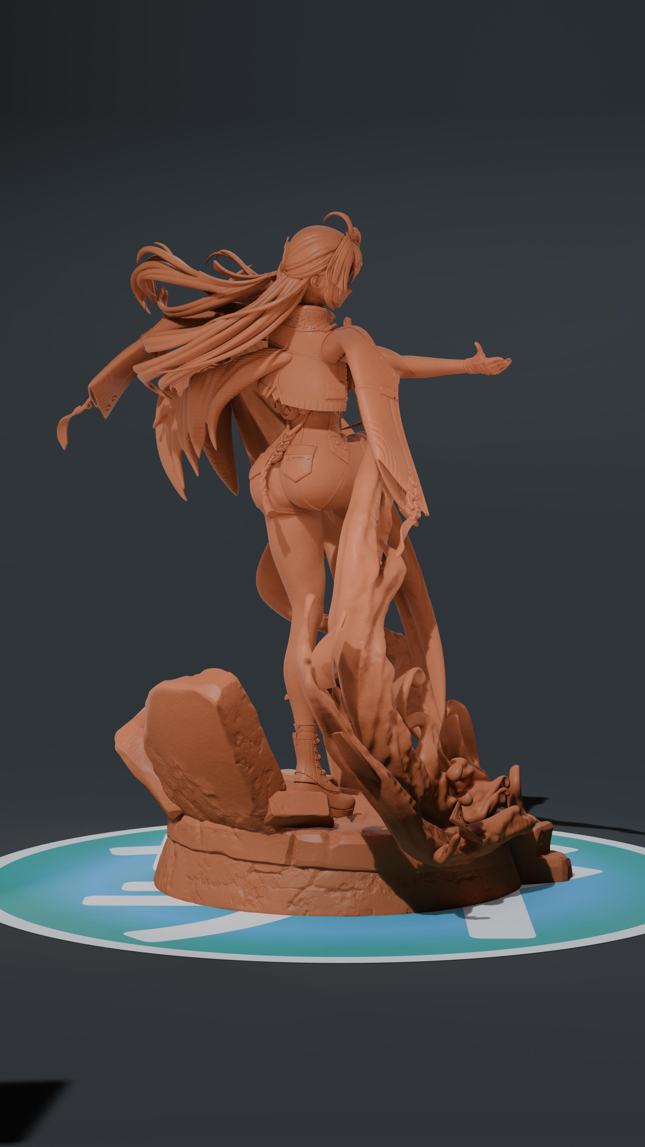 Yi Xuan - Zenless Zone Zero ZZZ | Custom Statue 3D printed figure