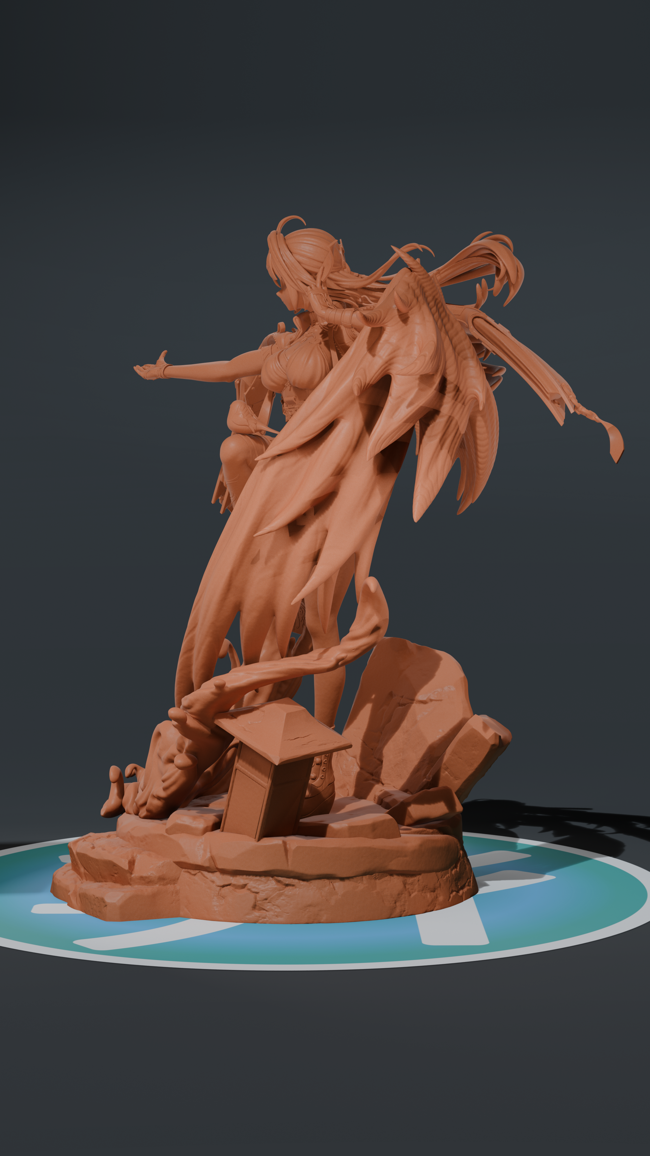 Yi Xuan - Zenless Zone Zero ZZZ | Custom Statue 3D printed figure