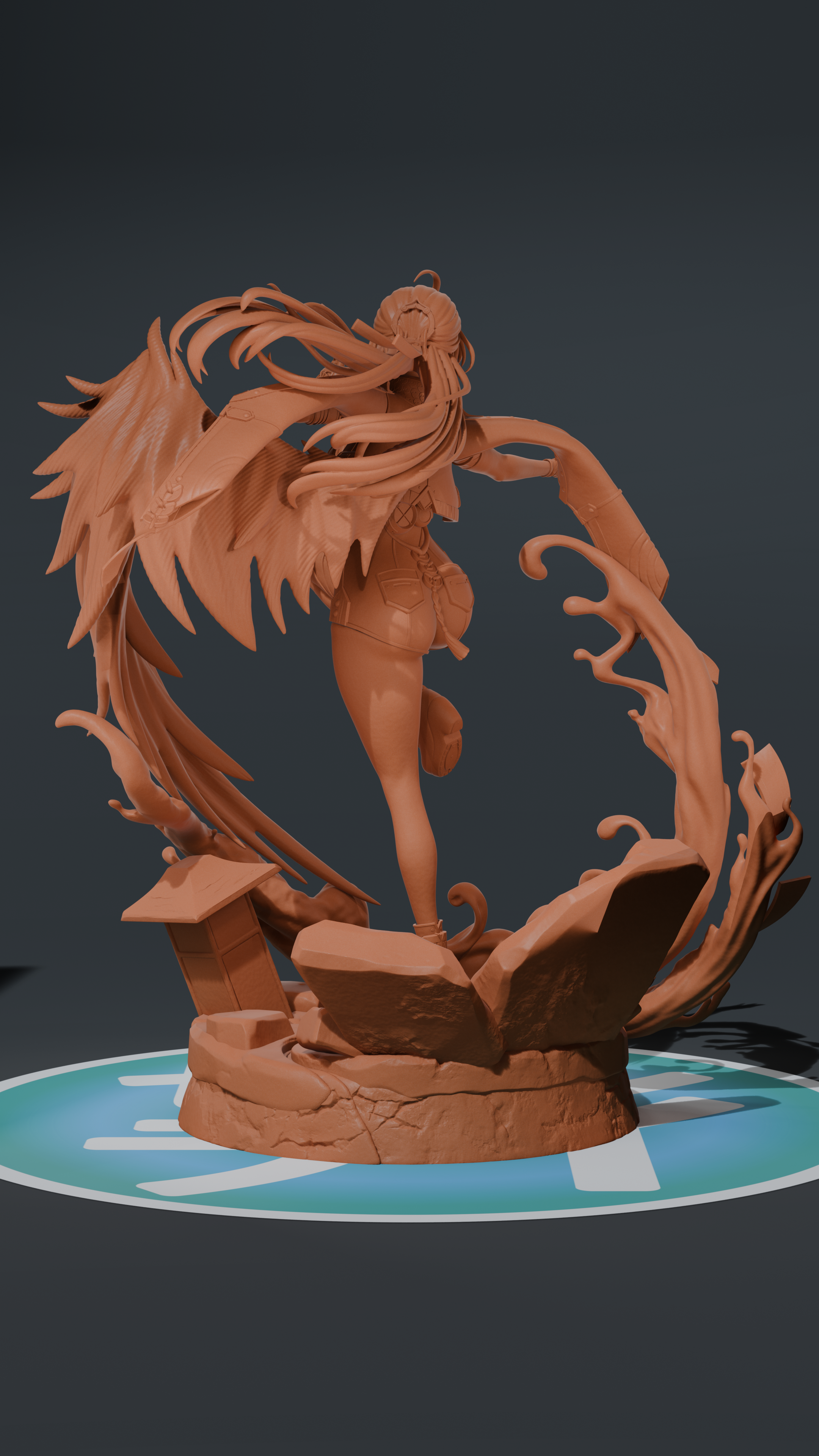 Yi Xuan - Zenless Zone Zero ZZZ | Custom Statue 3D printed figure