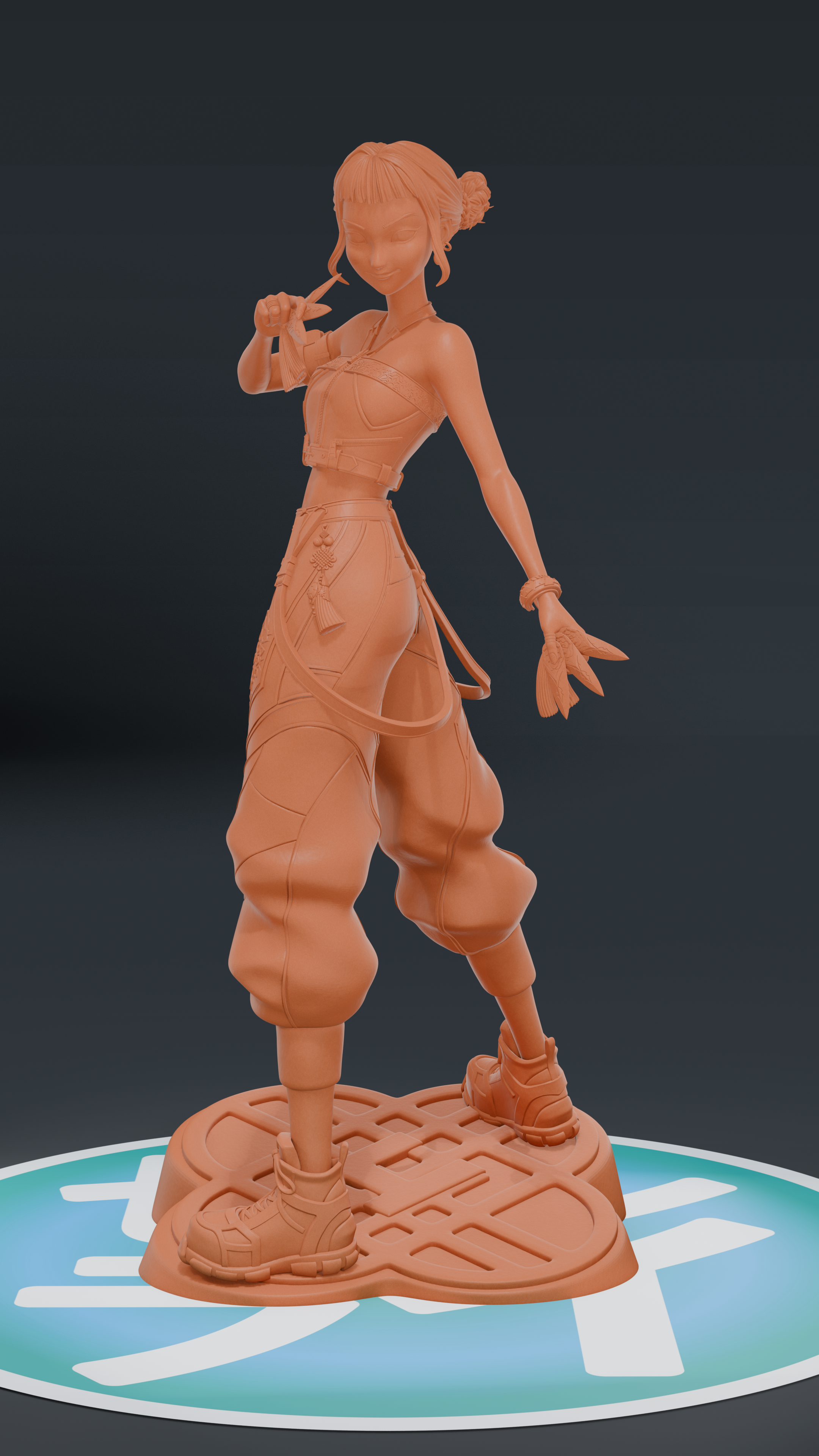 Zoey - KPOP Demon Hunters | Custom Statue 3D printed figure
