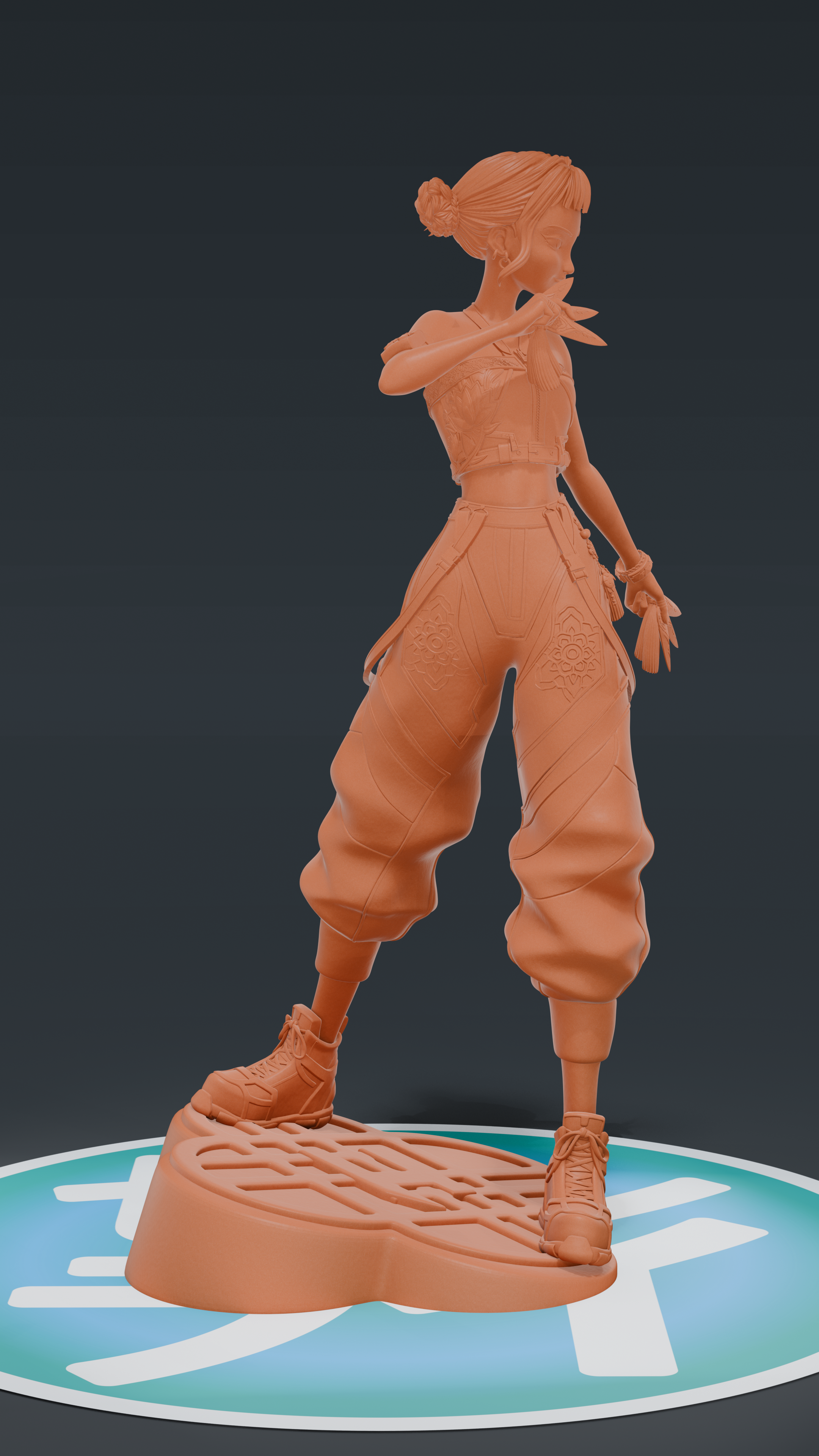 Zoey - KPOP Demon Hunters | Custom Statue 3D printed figure