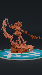 Burnice - Zenless Zone Zero ZZZ | Custom Statue 3D printed figure