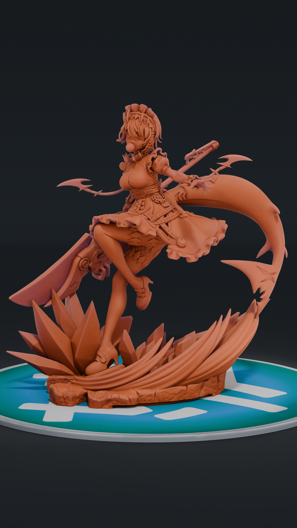 Ellen Joe - Zenless Zone Zero ZZZ | Custom Statue 3D printed figure