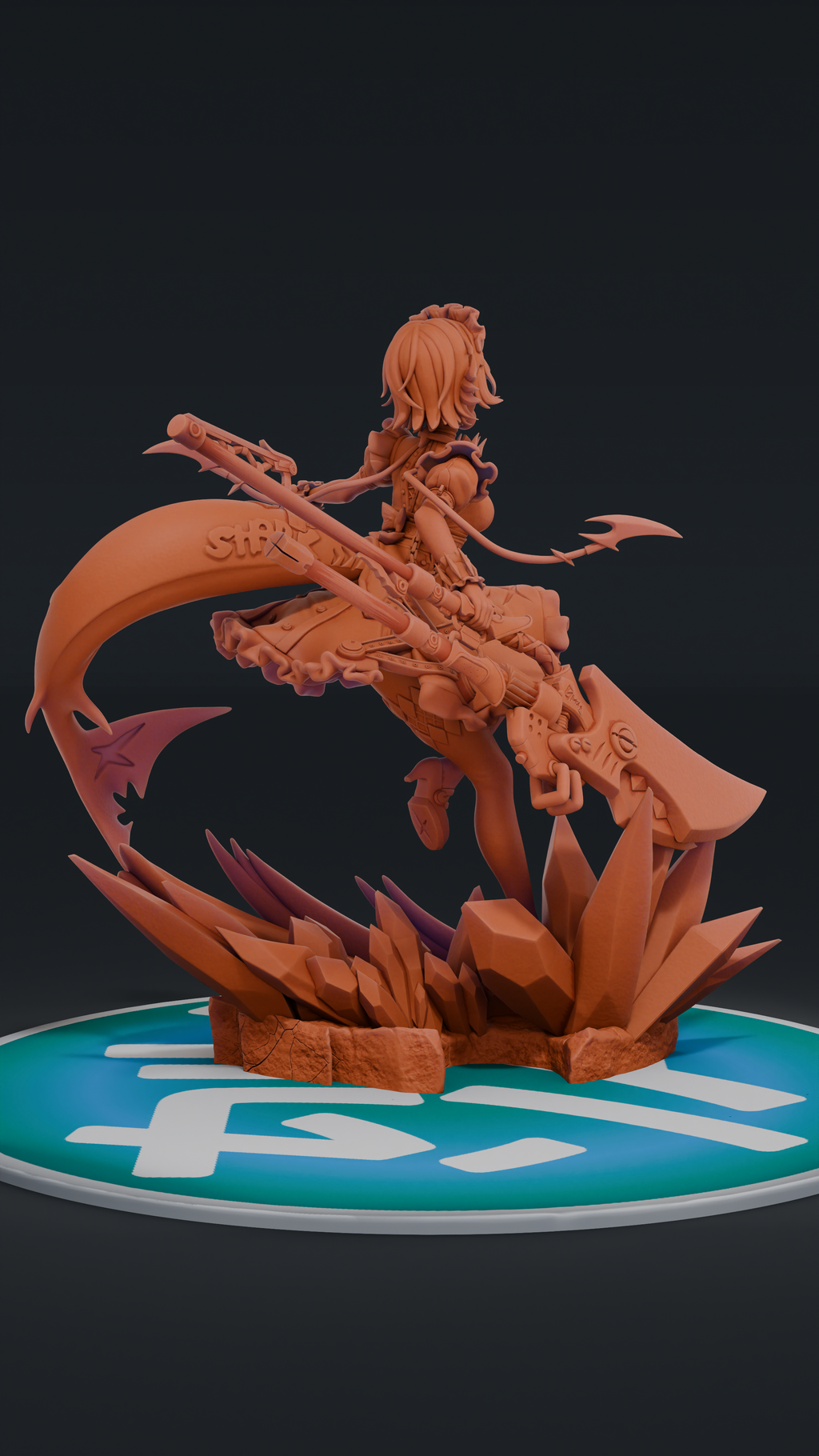 Ellen Joe - Zenless Zone Zero ZZZ | Custom Statue 3D printed figure