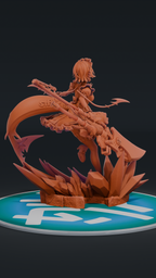 Ellen Joe - Zenless Zone Zero ZZZ | Custom Statue 3D printed figure