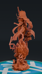 Raiden Shogun - Genshin Impact | Custom Statue 3D printed figure