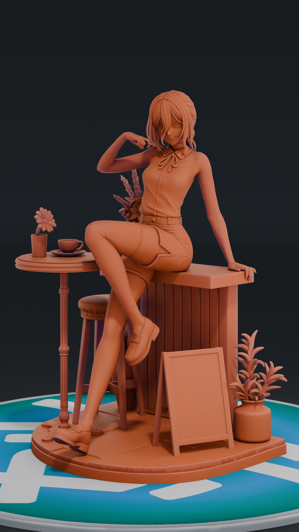 Reze - Chainsawman | Custom Statue 3D printed figure