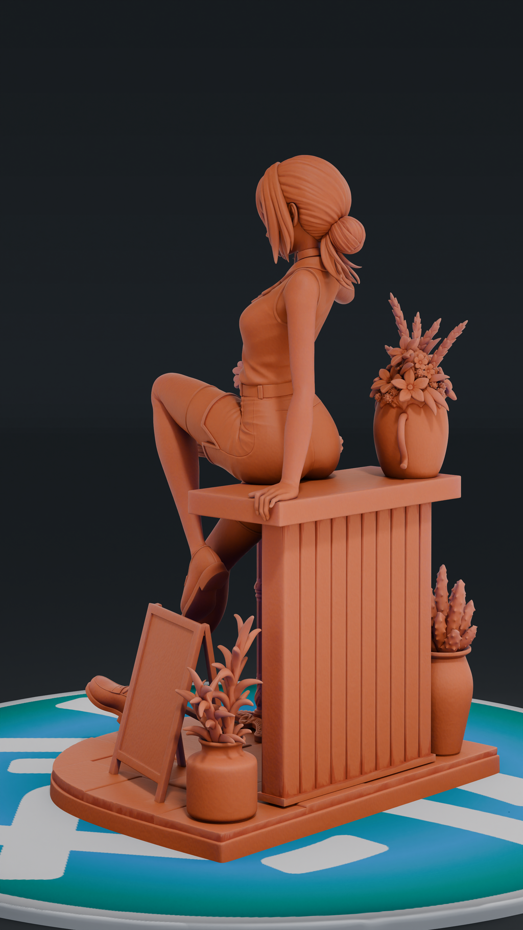 Reze - Chainsawman | Custom Statue 3D printed figure