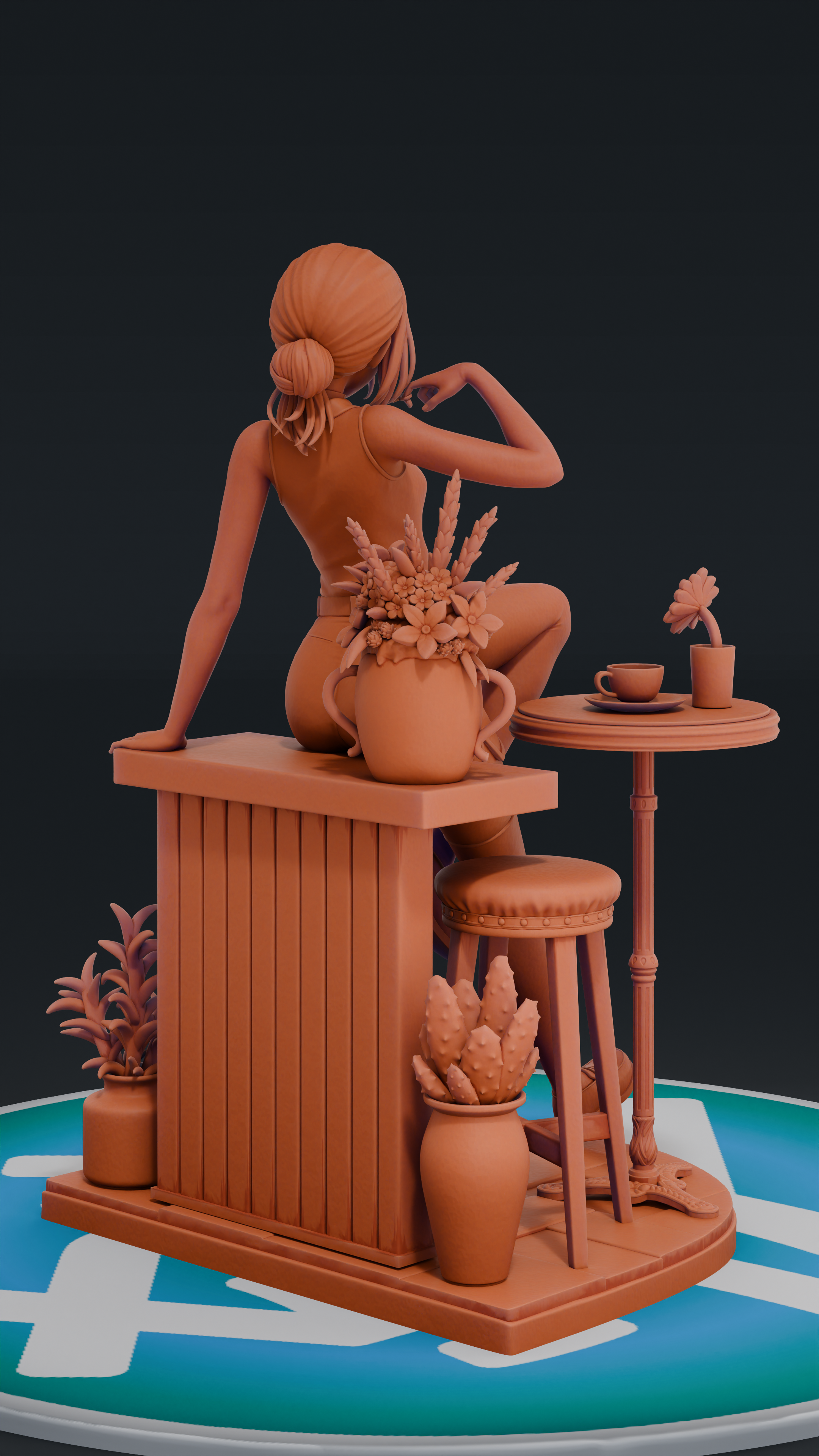 Reze - Chainsawman | Custom Statue 3D printed figure