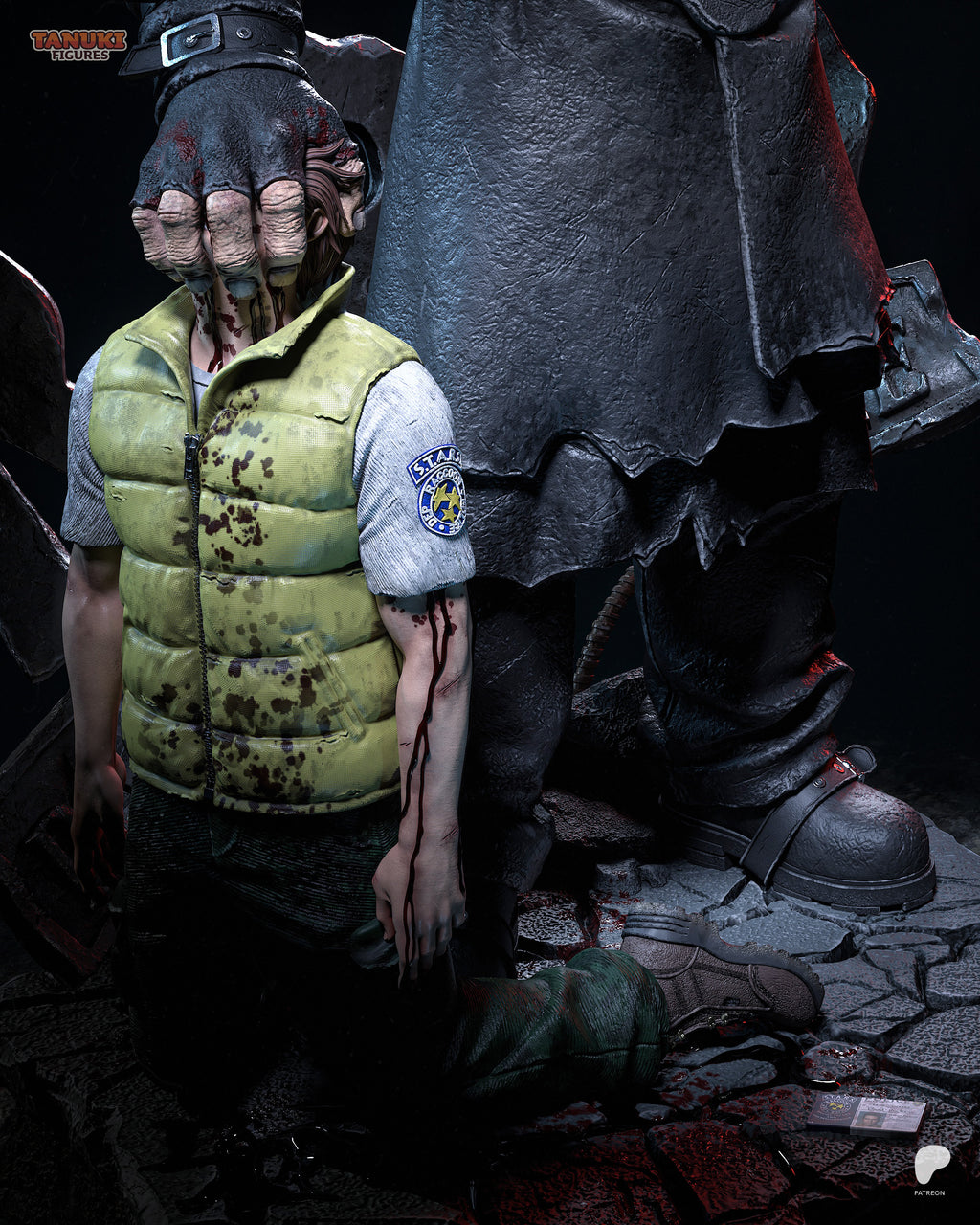 Nemesis - Residen Evil 3| Custom Statue 3D printed figure