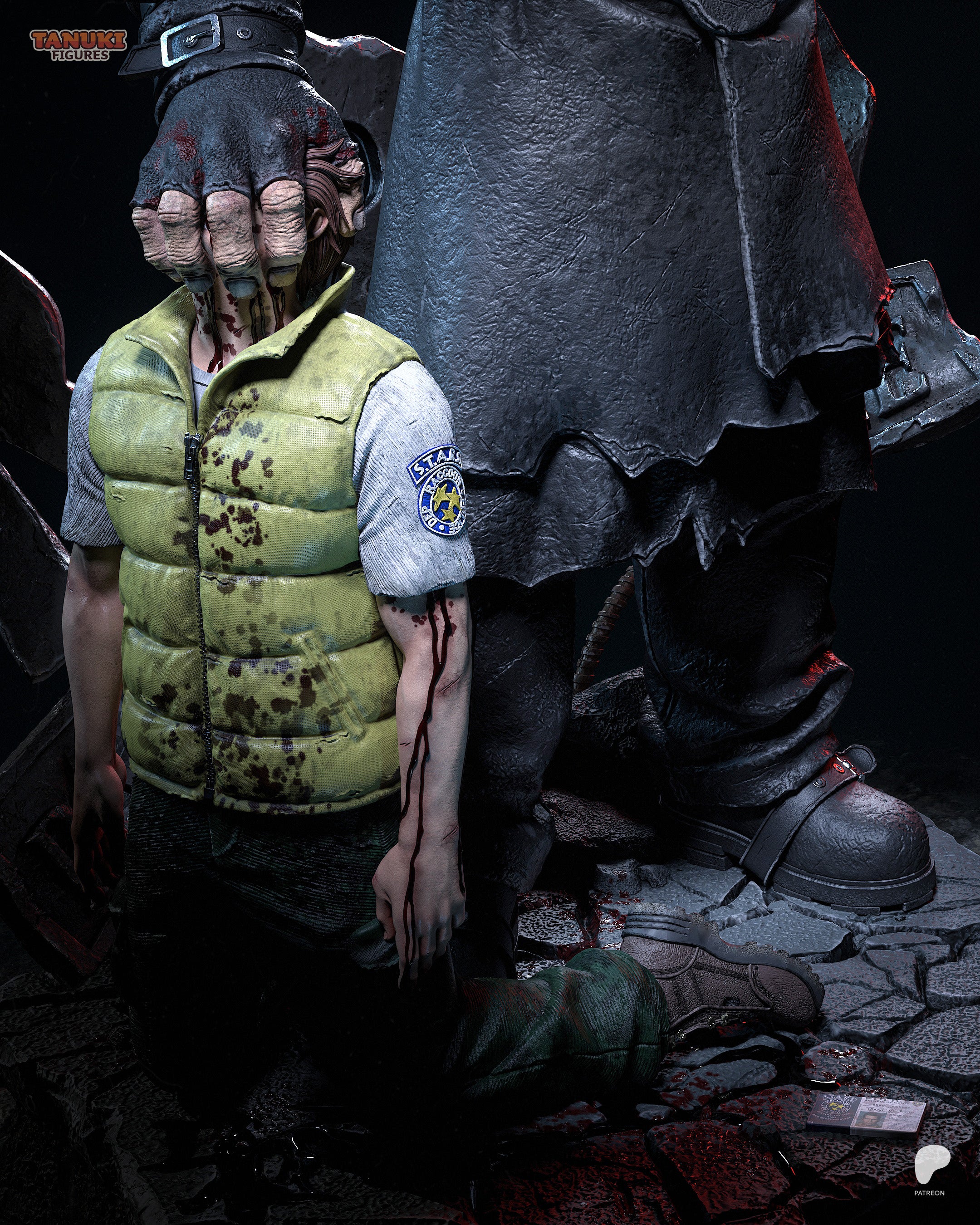 Nemesis - Residen Evil 3| Custom Statue 3D printed figure