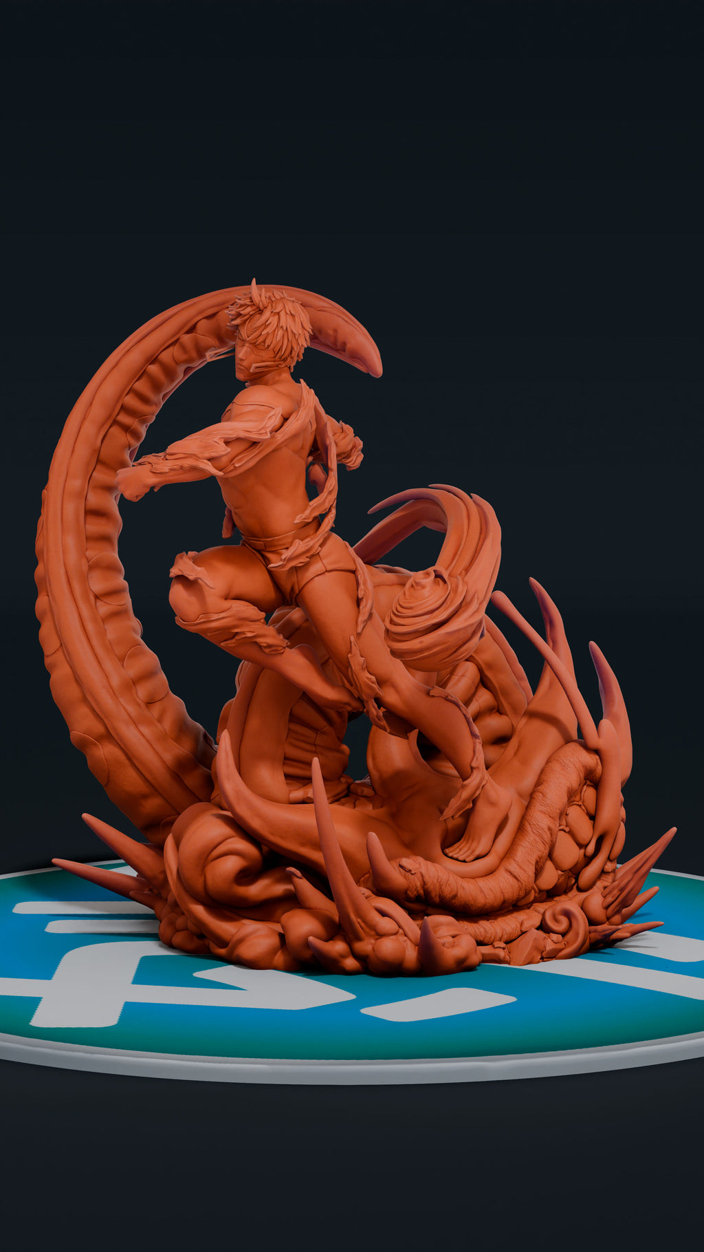 Jiji - Dan Da Dan | Custom Statue 3D printed figure