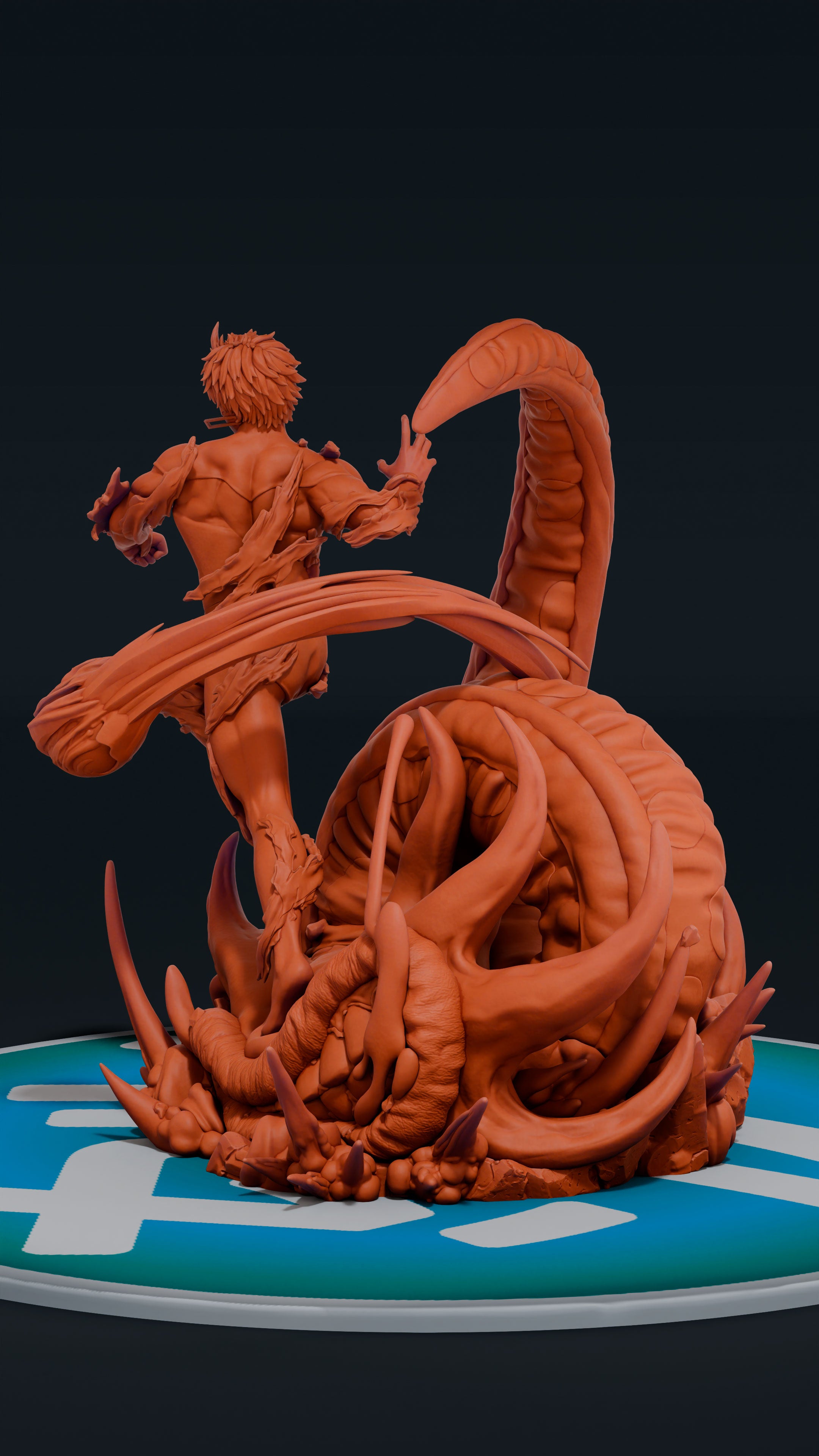 Jiji - Dan Da Dan | Custom Statue 3D printed figure