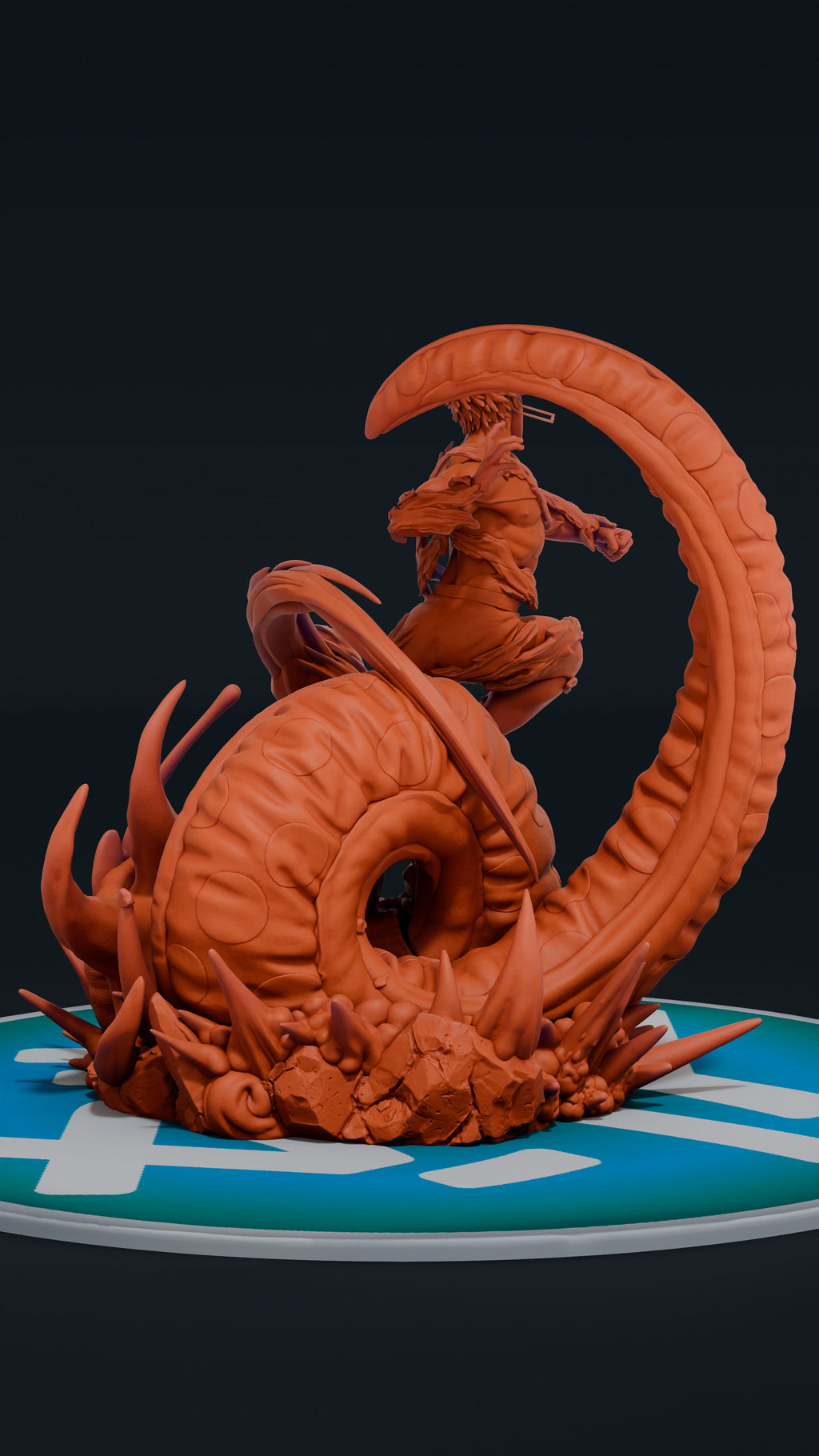 Jiji - Dan Da Dan | Custom Statue 3D printed figure