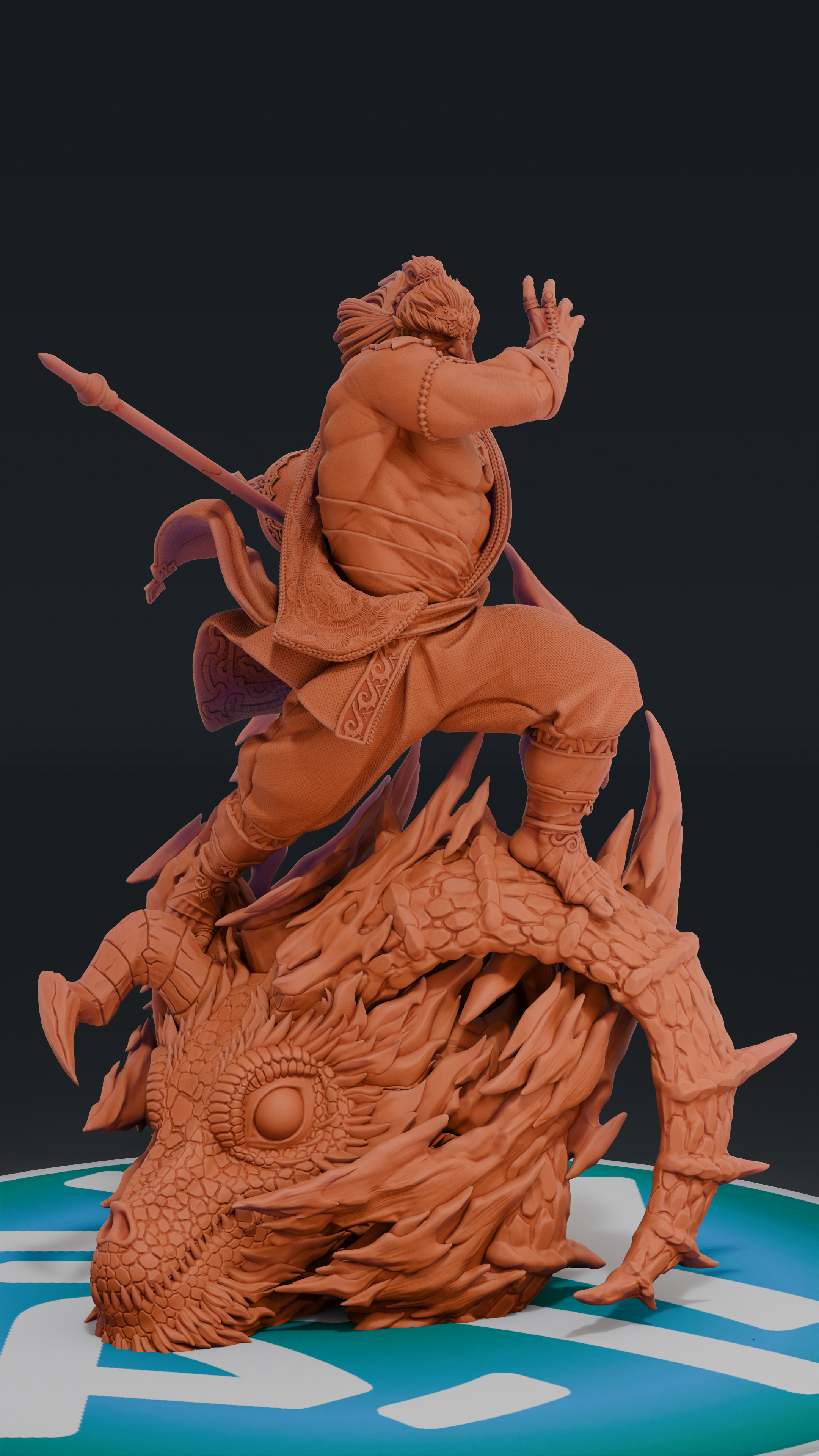 Ganondorf - Zelda Tears of the Kingdom | Custom Statue 3D printed figure