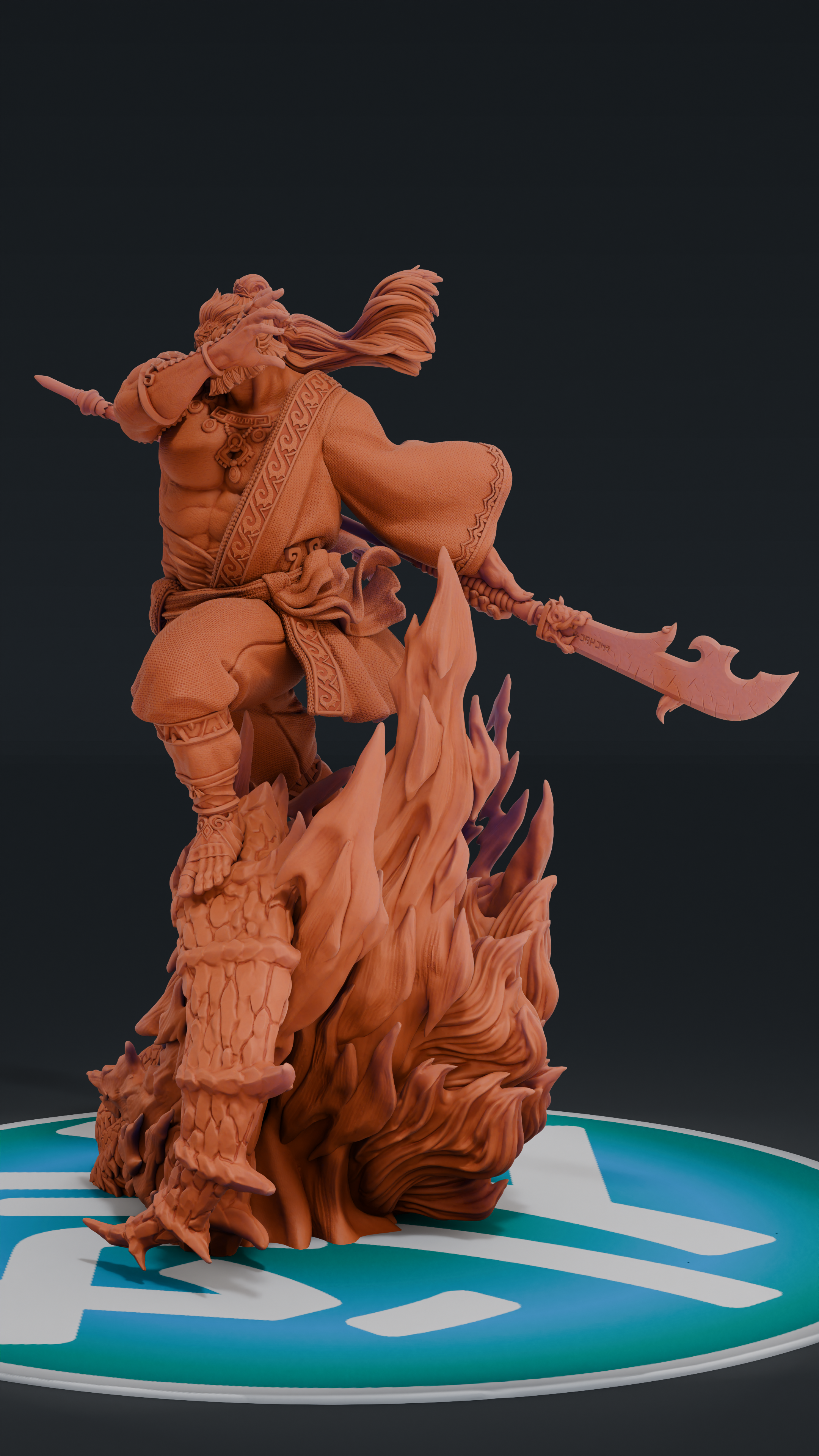 Ganondorf - Zelda Tears of the Kingdom | Custom Statue 3D printed figure