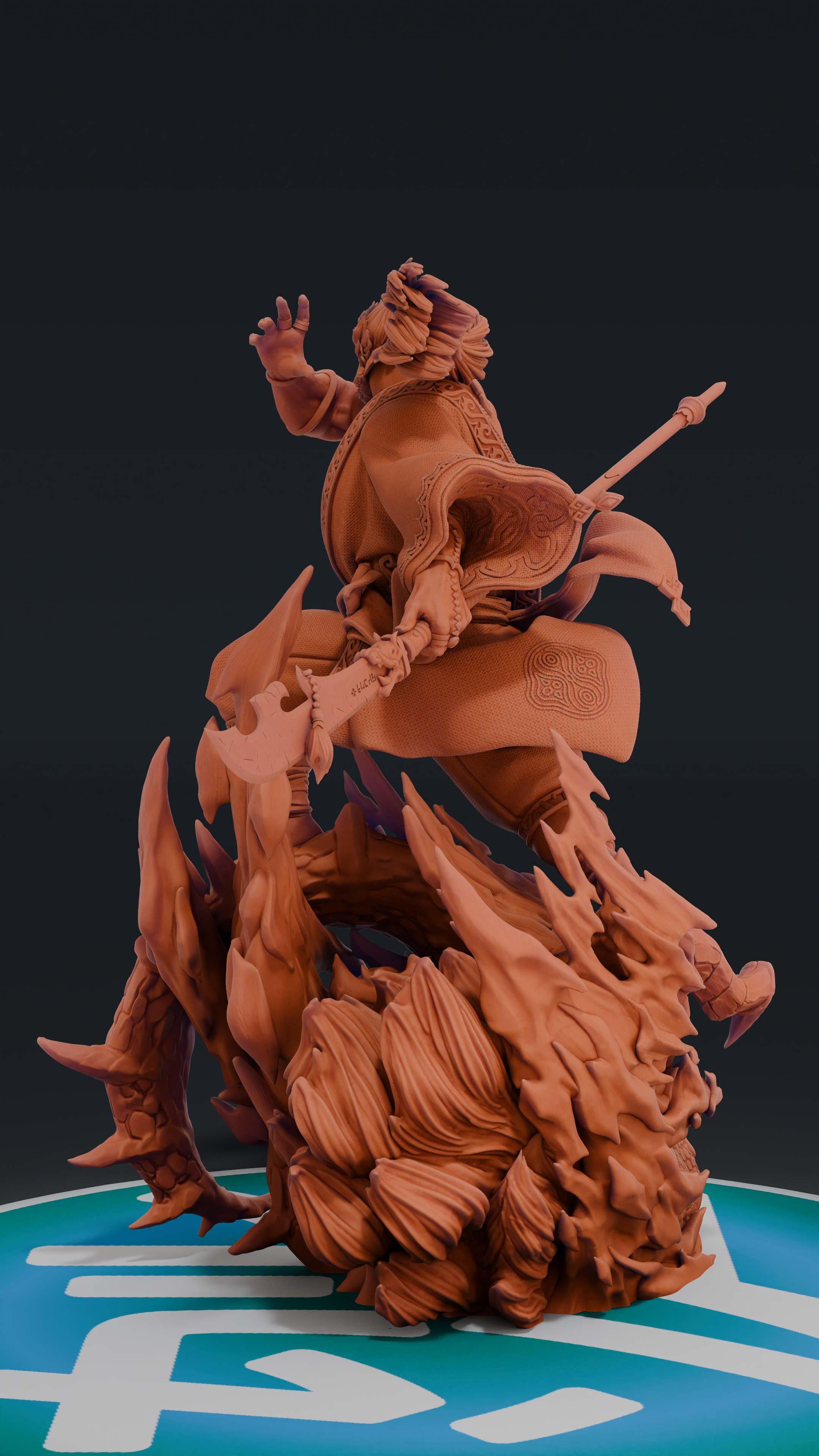 Ganondorf - Zelda Tears of the Kingdom | Custom Statue 3D printed figure