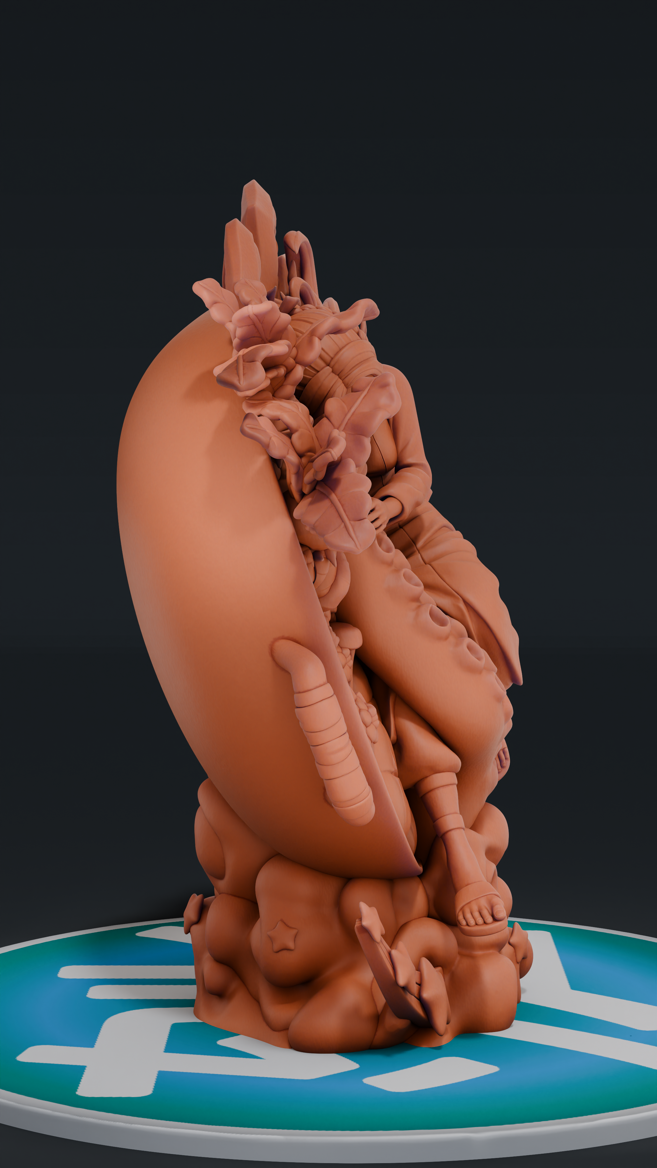 Marcille - Dungeon Meshi | Custom Statue 3D printed figure