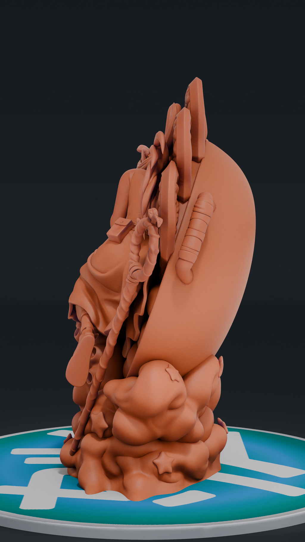 Marcille - Dungeon Meshi | Custom Statue 3D printed figure