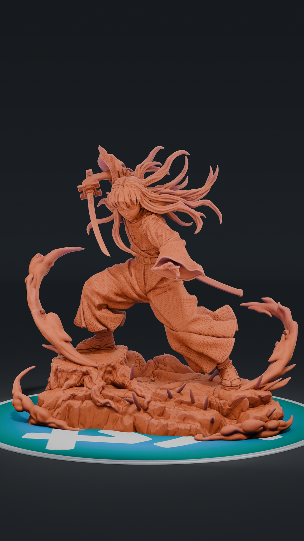 Muichiro - Kimetsu no Yaiba | Custom Statue 3D printed figure