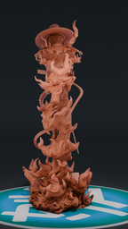 Rumi and Jinu - KPOP Demon Hunters | Custom Statue 3D printed figure