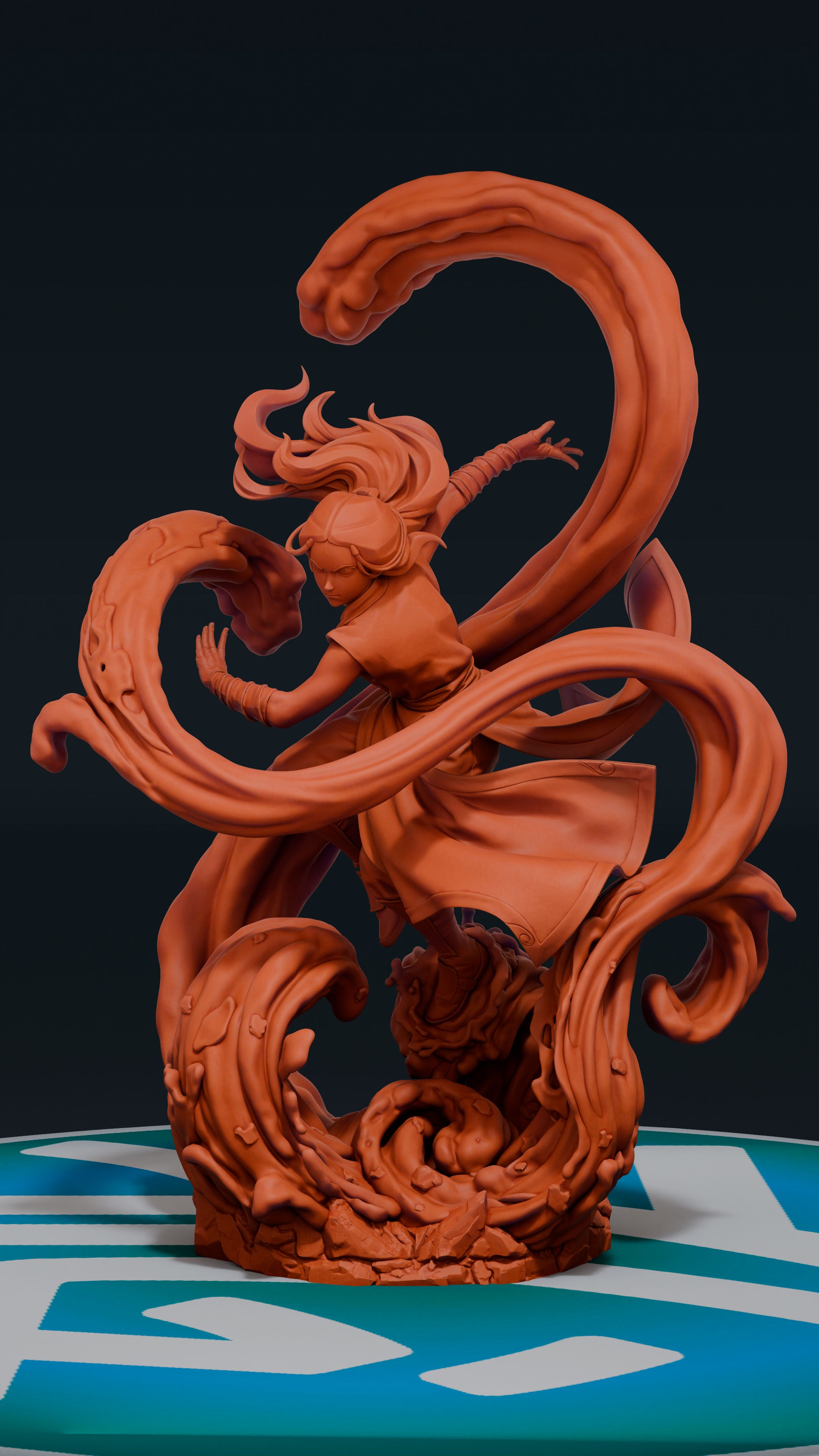 Katara - Avatar The Last Airbender | Custom Statue 3D printed figure