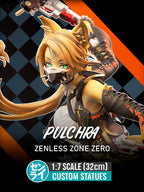 Pulchra - Zenless Zone Zero ZZZ | Custom Statue 3D printed figure