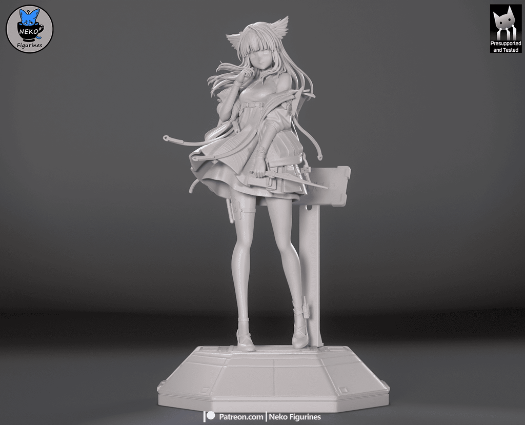 Perlica - Arknights Endfield | Custom Statue 3D printed figure