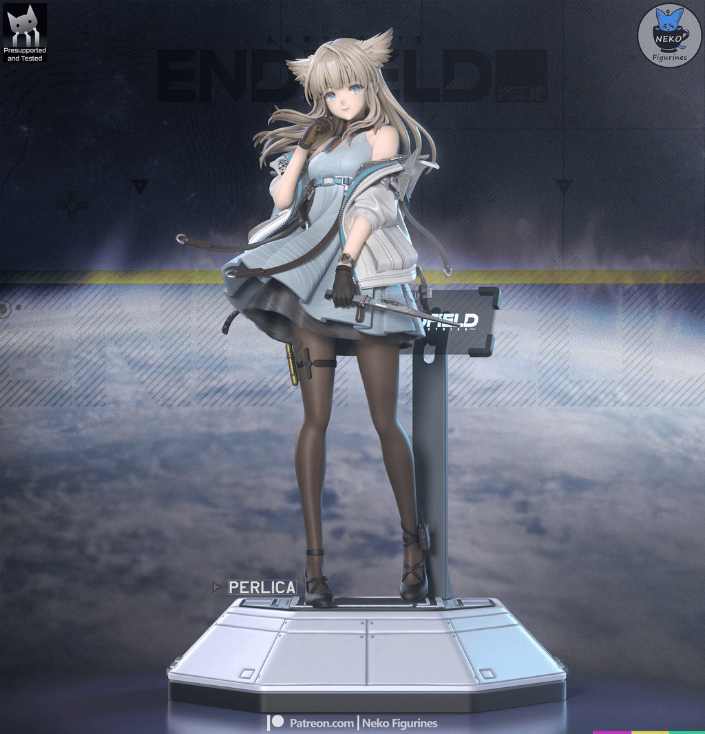 Perlica - Arknights Endfield | Custom Statue 3D printed figure