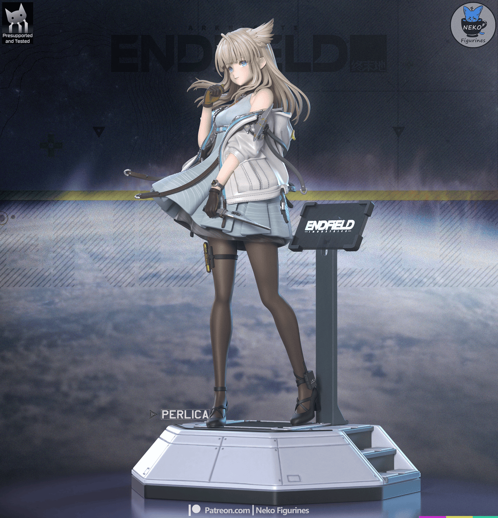 Perlica - Arknights Endfield | Custom Statue 3D printed figure