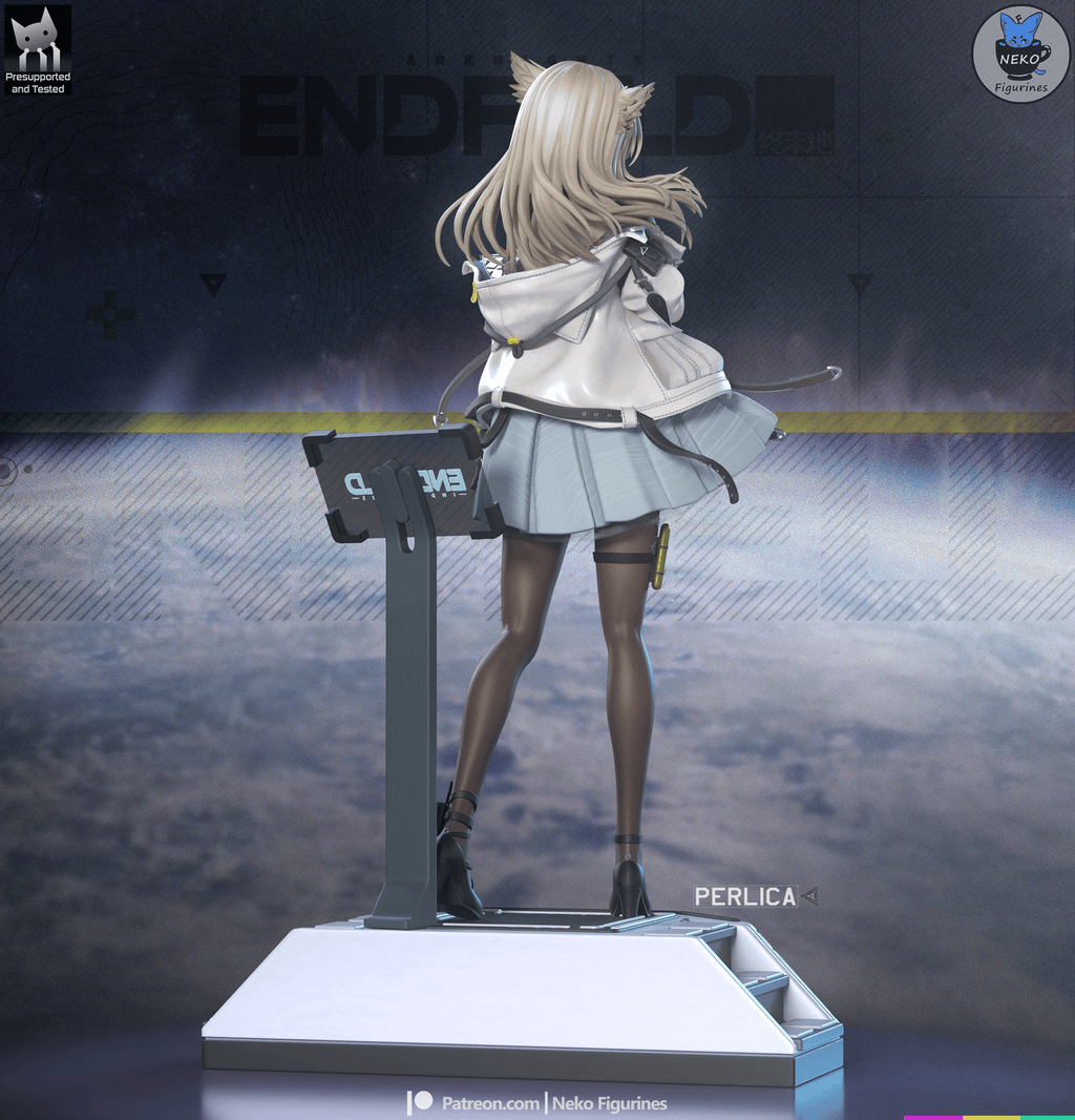 Perlica - Arknights Endfield | Custom Statue 3D printed figure