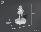 Perlica - Arknights Endfield | Custom Statue 3D printed figure