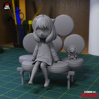 Anya - Spy x Family | Custom Statue 3D printed figure