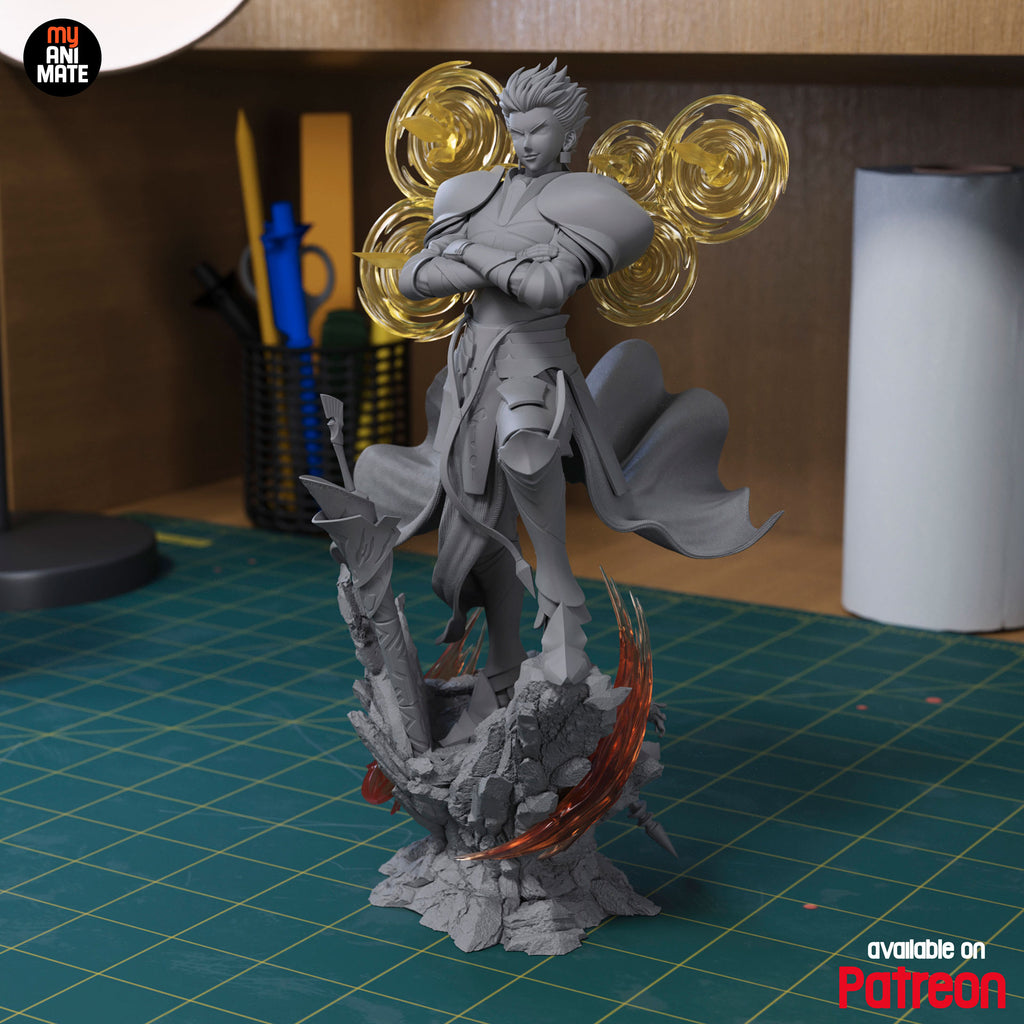 Gilgamesh - Fate | Custom Statue 3D printed figure