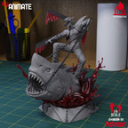 Denji & Beam - Chainsawman | Custom Statue 3D printed figure