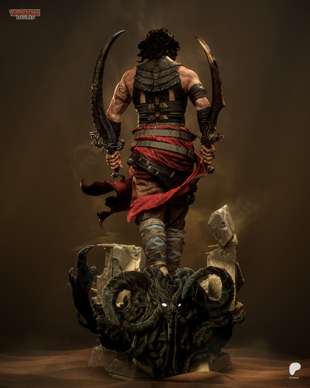 Prince - Prince of Persia | Custom Statue 3D printed figure