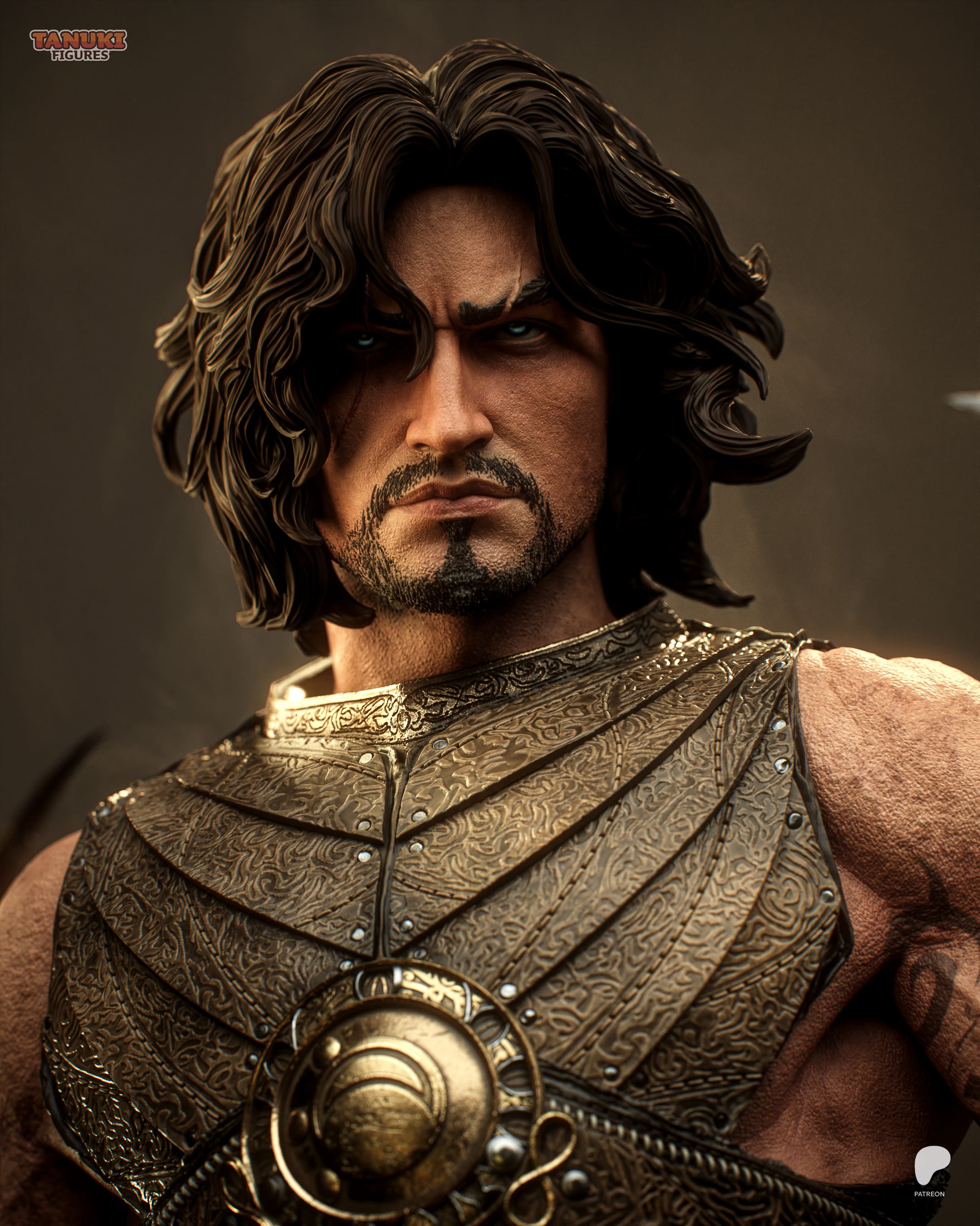 Prince - Prince of Persia | Custom Statue 3D printed figure