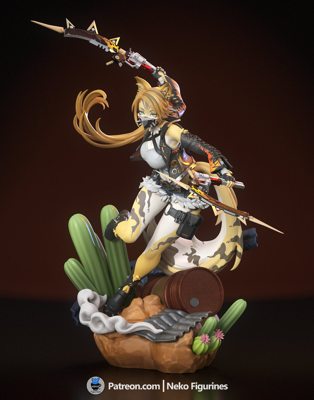 Pulchra - Zenless Zone Zero ZZZ | Custom Statue 3D printed figure