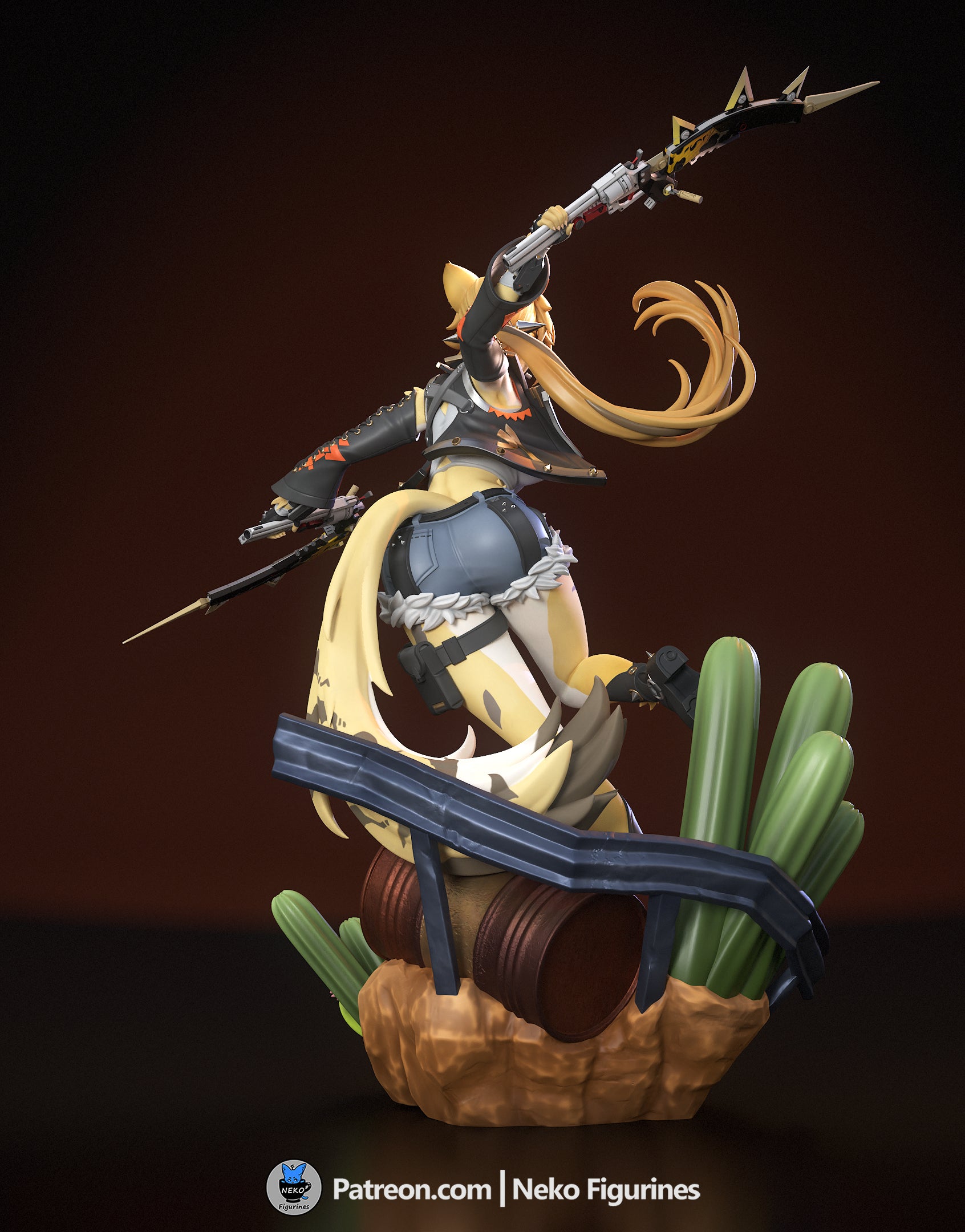 Pulchra - Zenless Zone Zero ZZZ | Custom Statue 3D printed figure