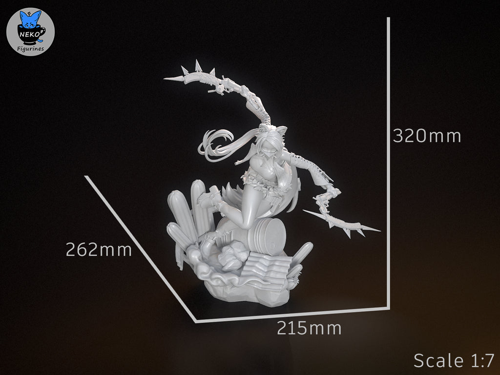 Pulchra - Zenless Zone Zero ZZZ | Custom Statue 3D printed figure